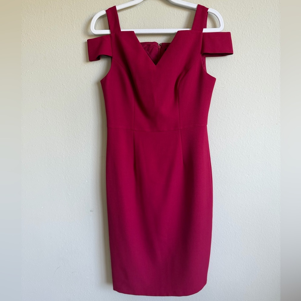White House Black Market Red Dress